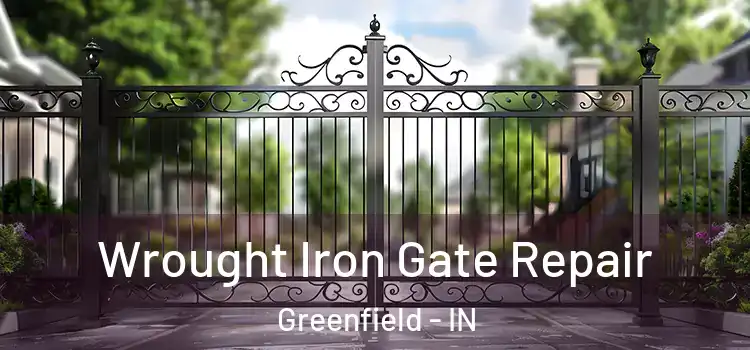 Wrought Iron Gate Repair Greenfield - IN